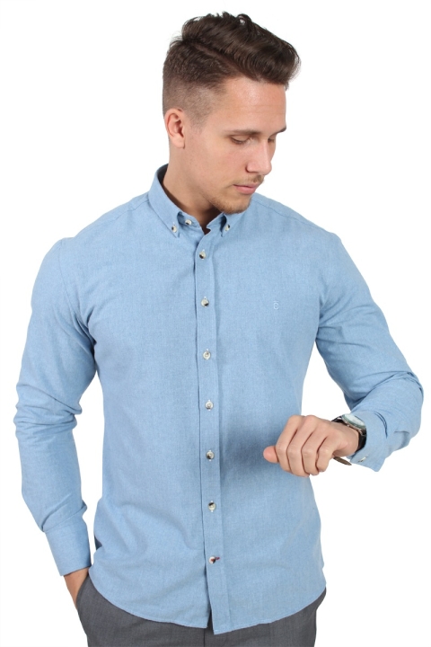 Clean Cut Ray Shirt Light Blue 