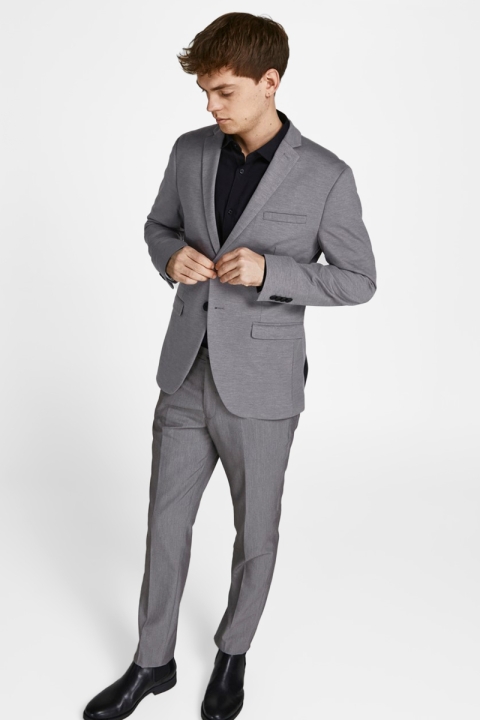 Jack & Jones Premium Franco Trouser Light Grey Melange