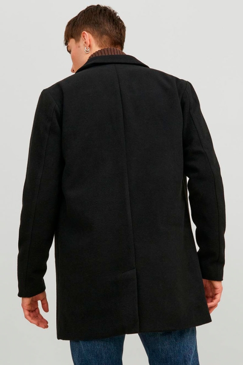 Jack & Jones Zac Wool Coat Black