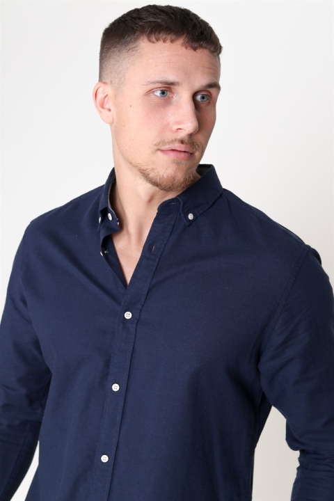 Jack & Jones Summer Shirt L/S Navy Blazer