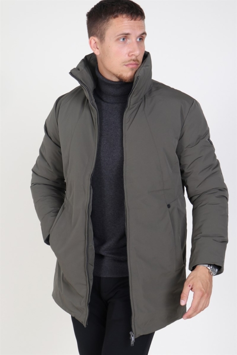 Jack & Jones Rome Parka Jacket Dusty Olive