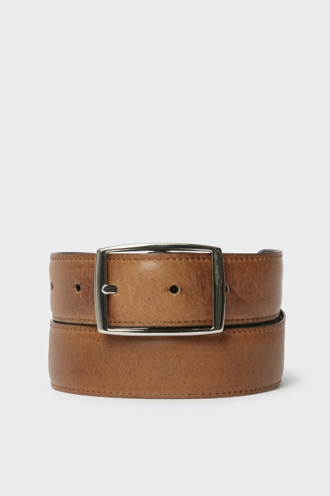 Reversible Dagon Belt Black/Cognac