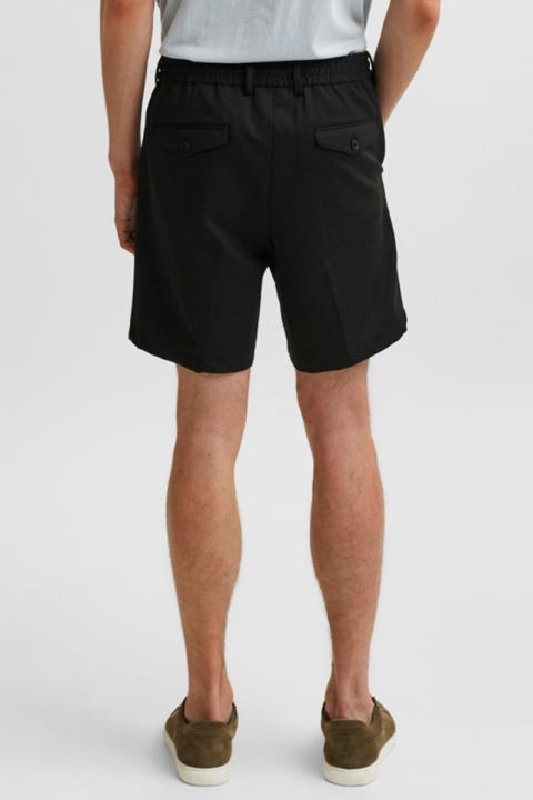 Selected SLHPETE FLEX STRING SHORTS G CAMP Black