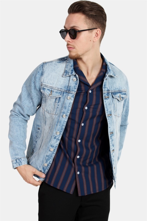 Just Junkies Rolf Very Light Blue Denim Jacket