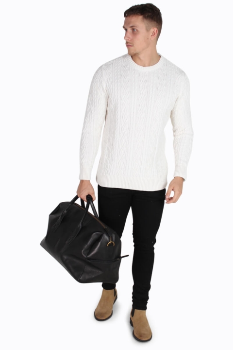 Kronstadt New Cable Knit Off White