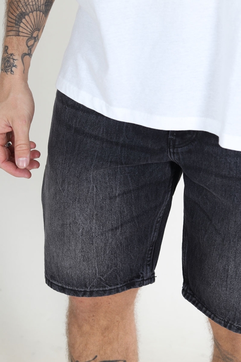 ONLY & SONS EDGE DENIM SHORTS Black Washed