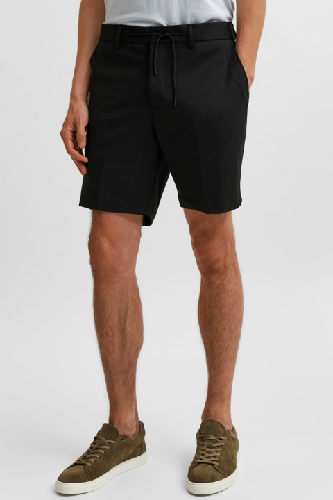 Selected SLHPETE FLEX STRING SHORTS G CAMP Black