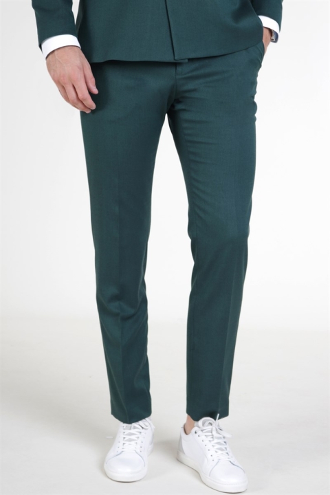 Selected Slim Daxlogan Pants Medium Green Melange