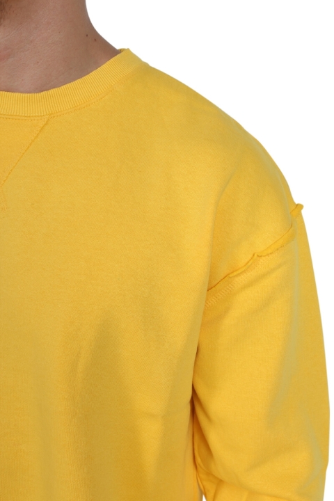 Urban Classics Oversized Open Edge Crew Chrome Yellow