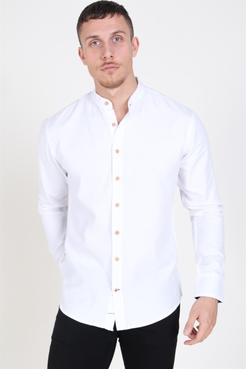 Kronstadt Dean Henley Shirt White