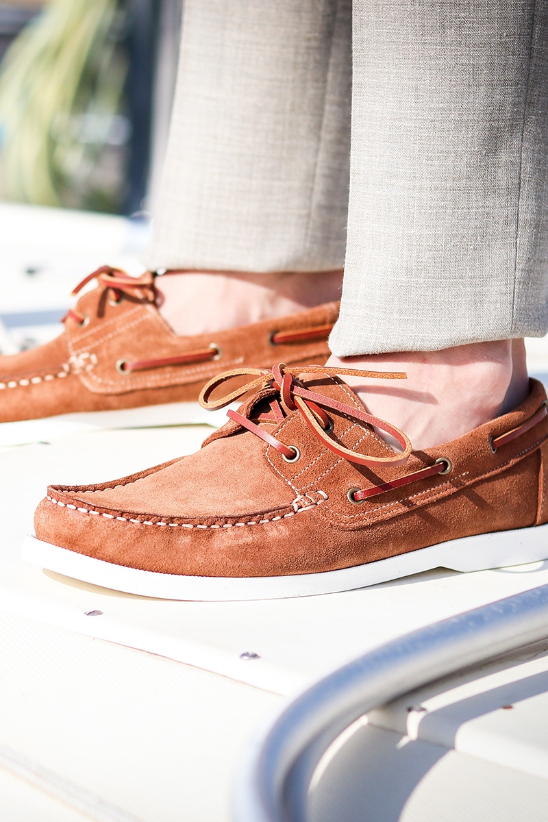 Born Raised Anker Sailor Shoe Cognac