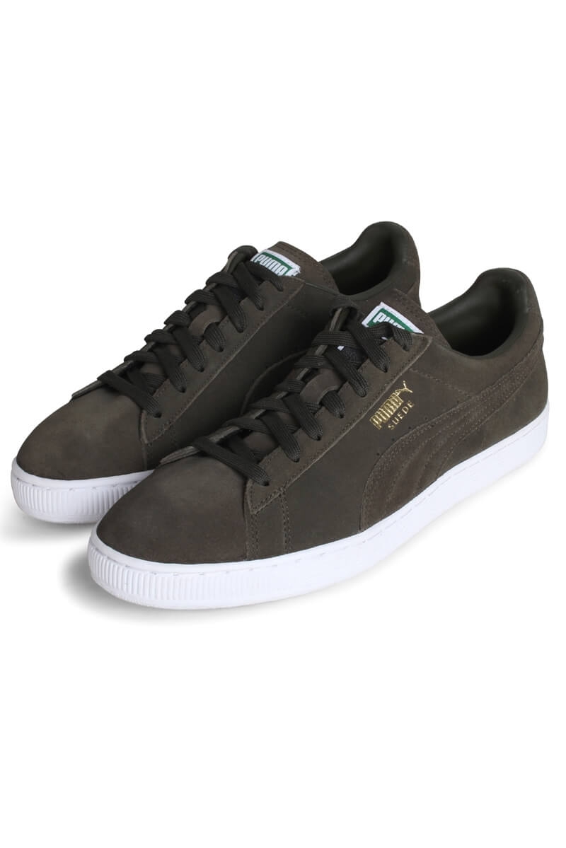 Puma Suede Classic Sneaker Forest Night White