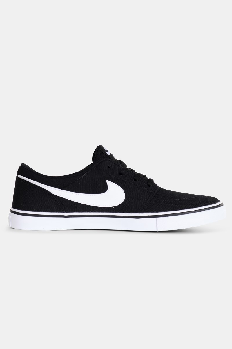 nike sb portmore black and white