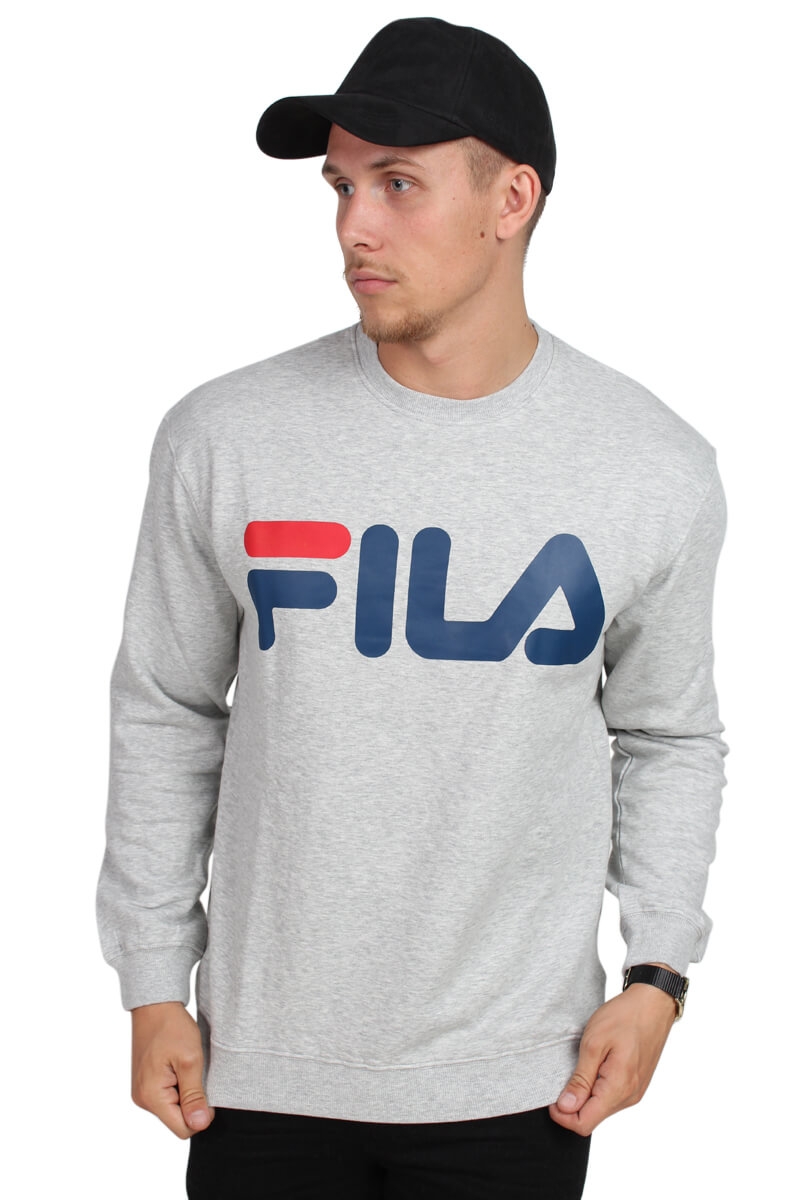 Fila Logo Sweatshirts Light Grey
