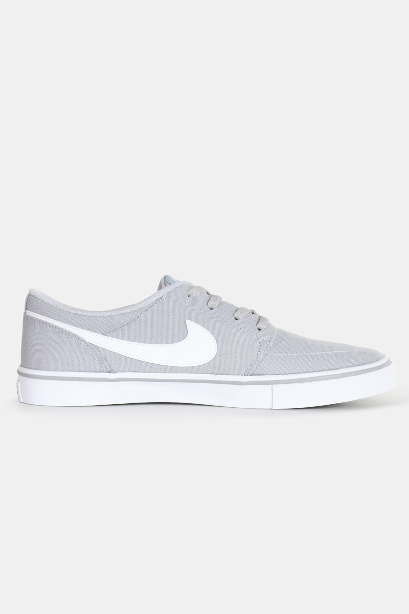 Nike SB Portmore II Solar Sneakers Wolf Grey White Black