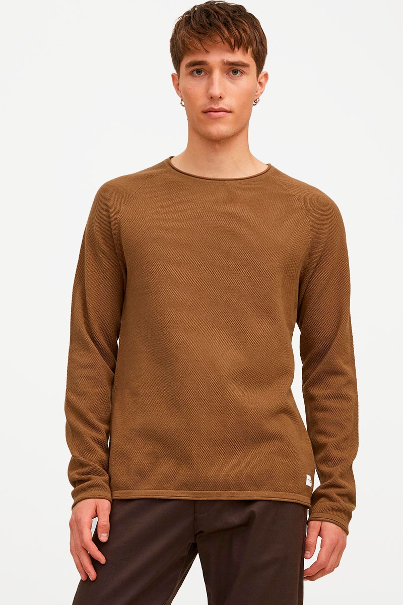 Jack and jones knit crew neck deals
