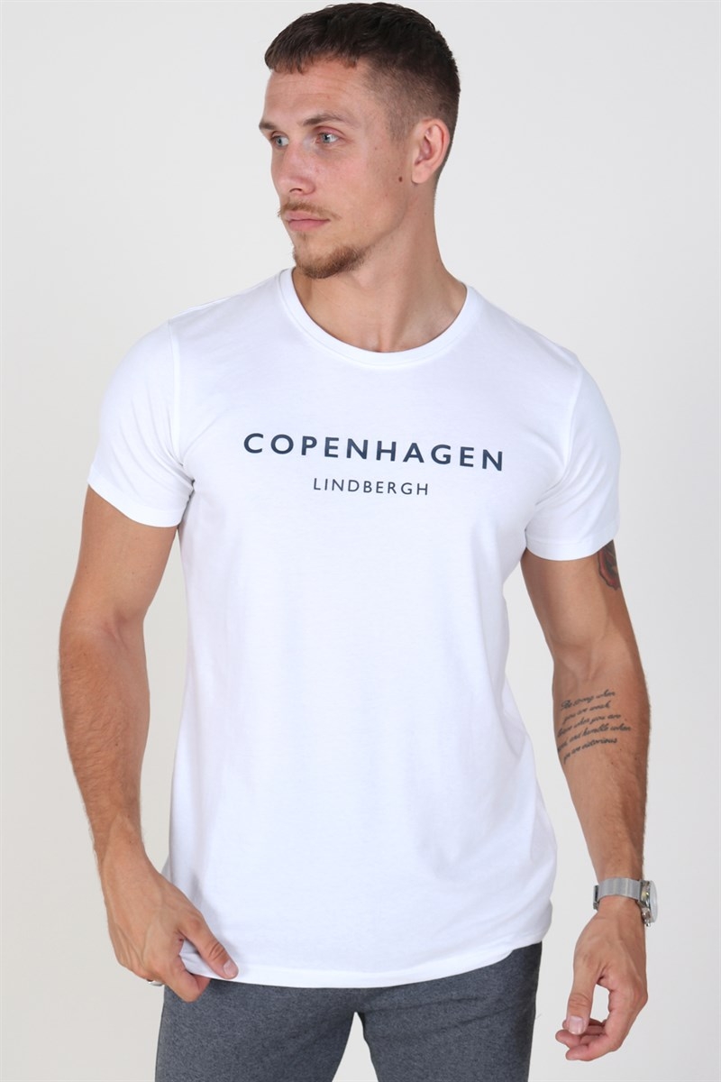 te fugtighed tæmme Lindbergh Copenhagen T-shirt White