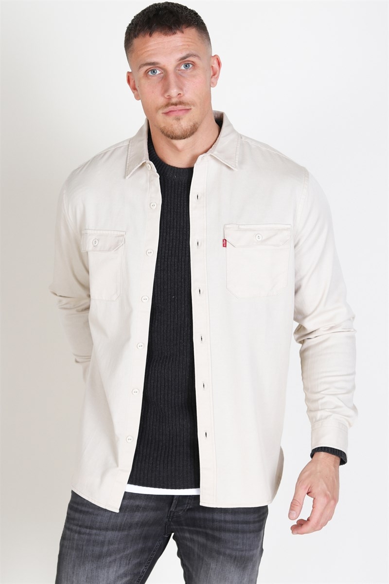 Levis Jackson Worker Shirt Fog