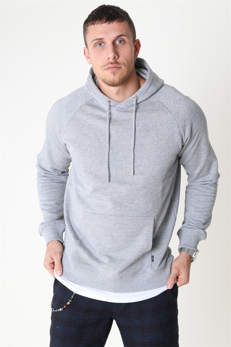 Les Deux Calais Hoodie Grey Melange