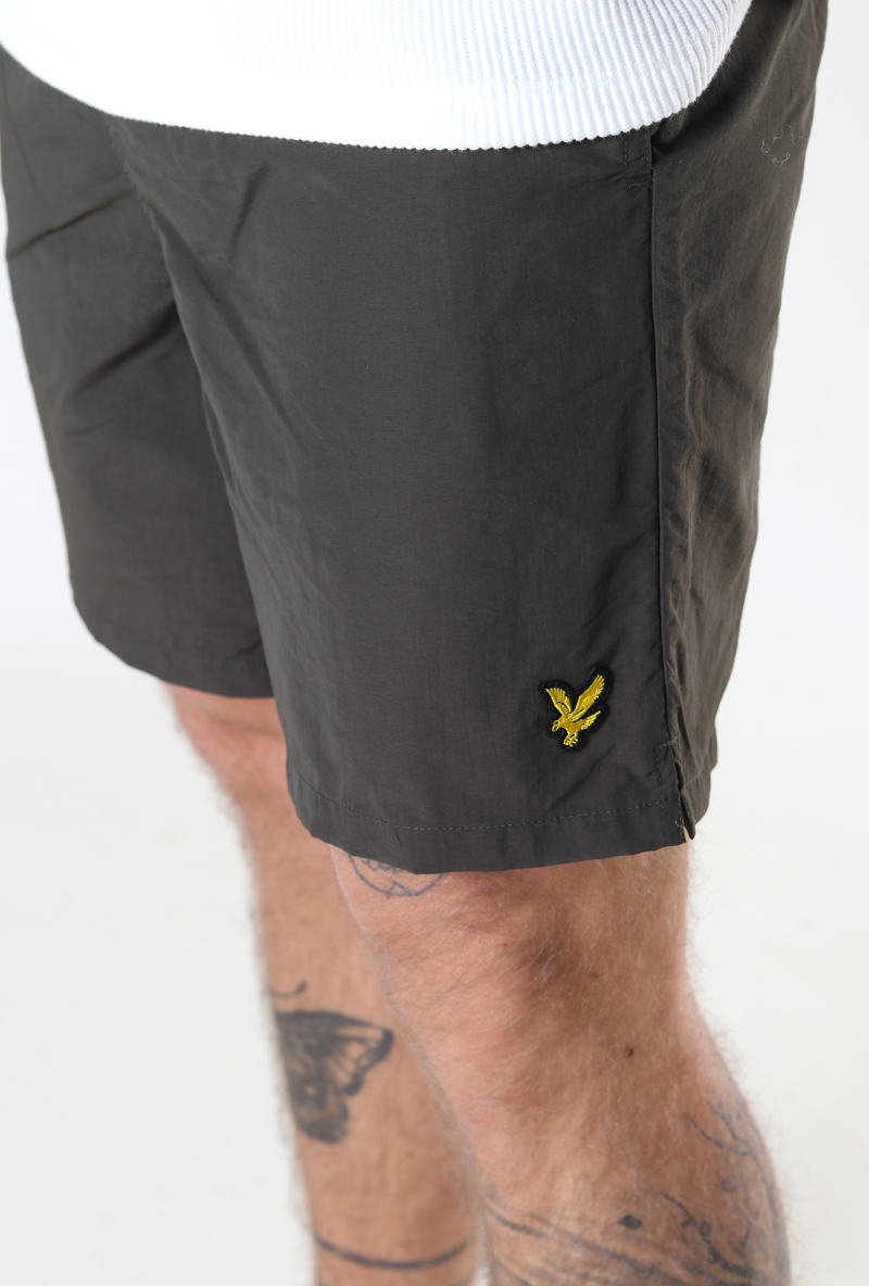 Lyle Scott Plain Swim Short Trek Green