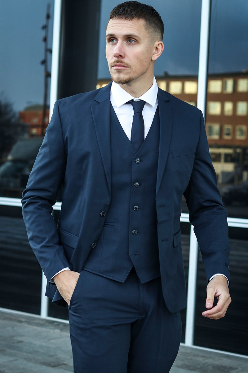 Jack Jones FRANCO BLAZER NOOS Dark Navy