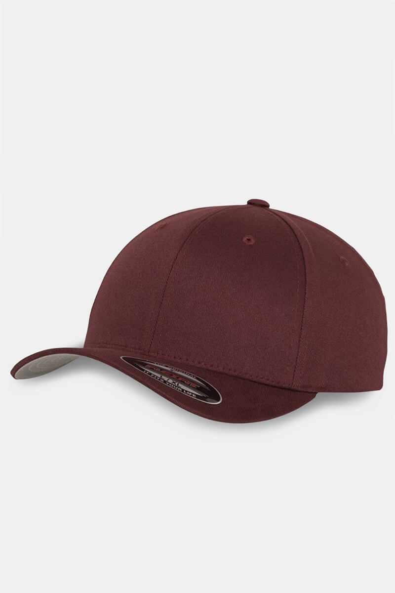 Wooly Cap Maroon Flexfit Original Combed