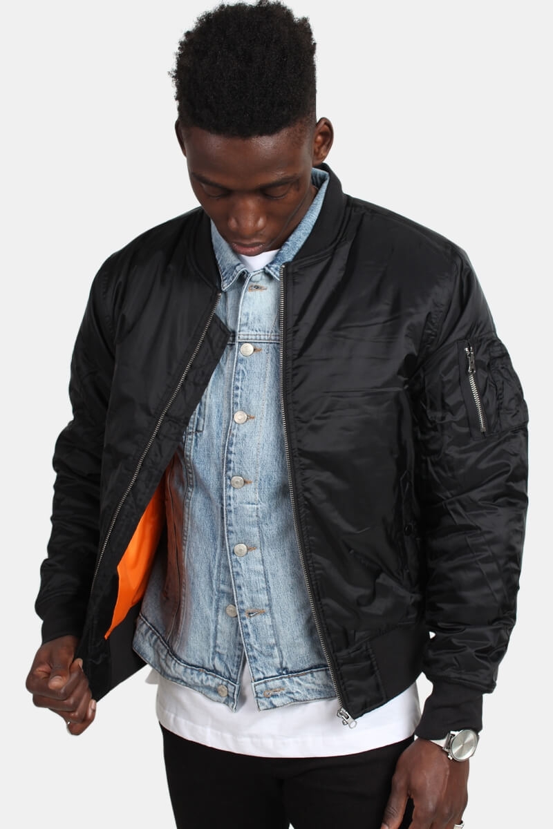 Sala Opresor Secretar Urban Classics Bomber jacket Black