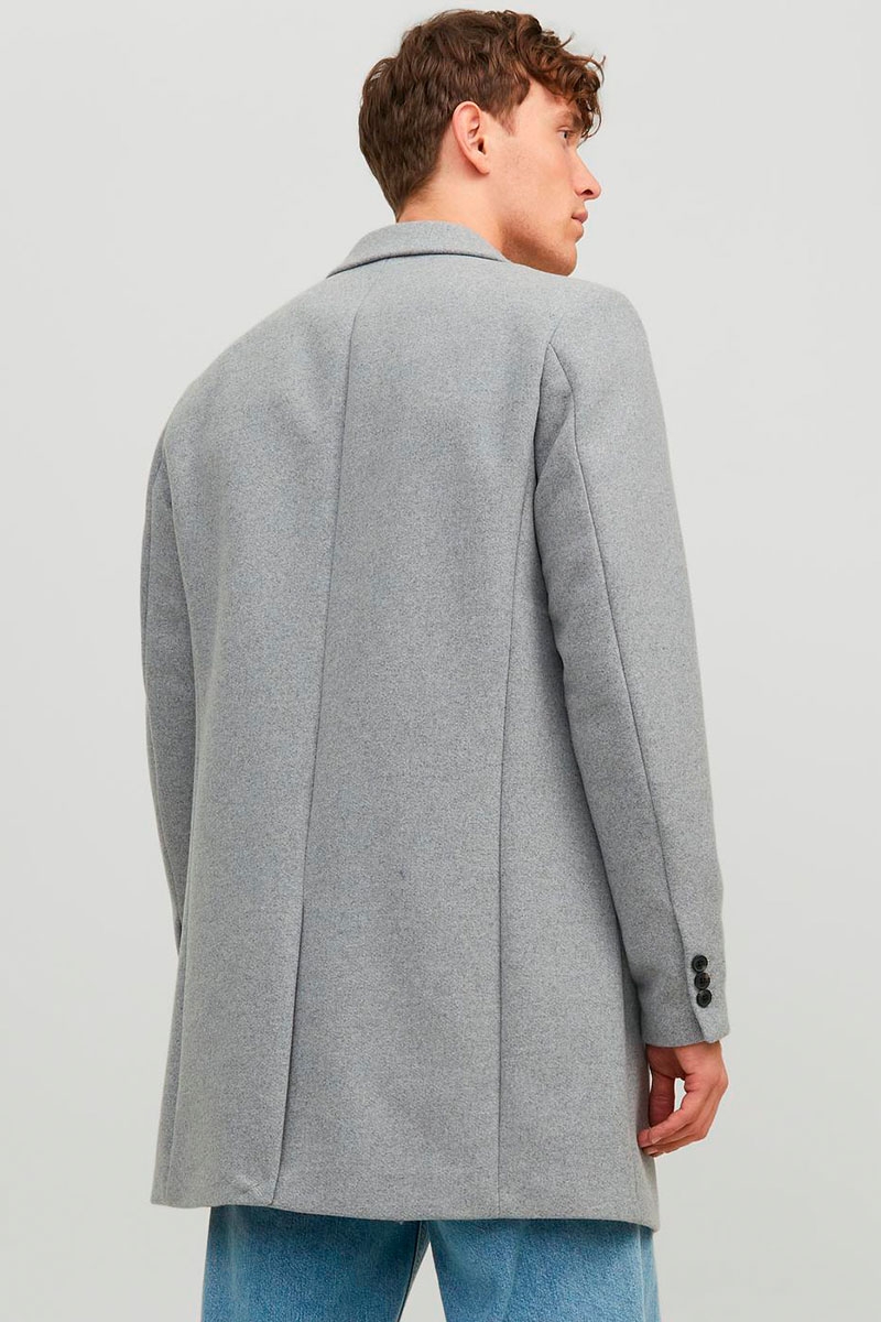 Light gray wool clearance coat