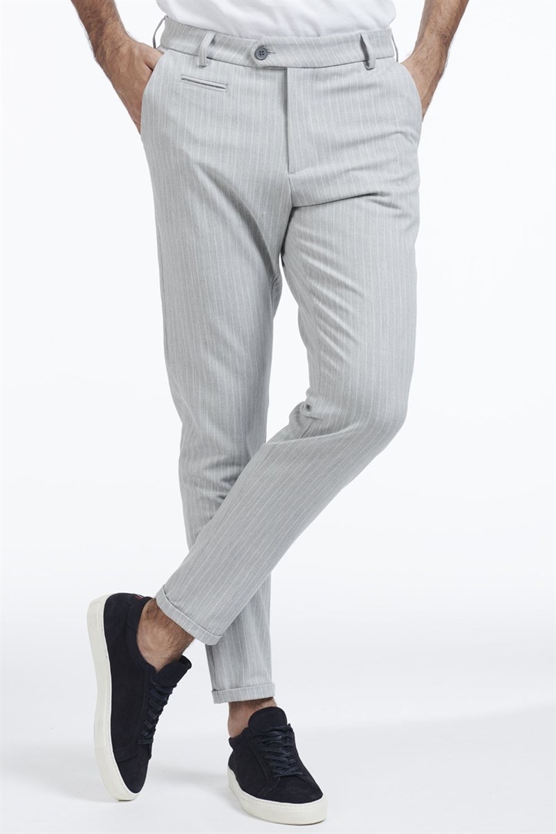 suit pants grey