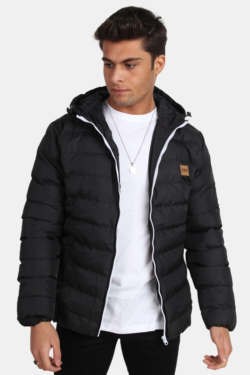 Vacilar inundar mínimo Urban Classics Jacket Black/White/Black