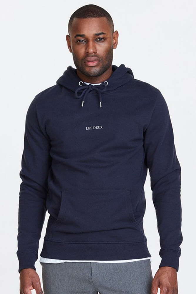 les deux hoodie blue