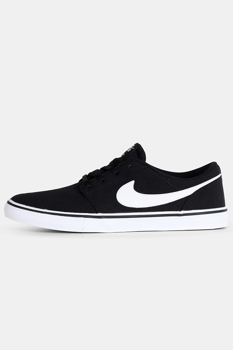 nike sb portmore black and white