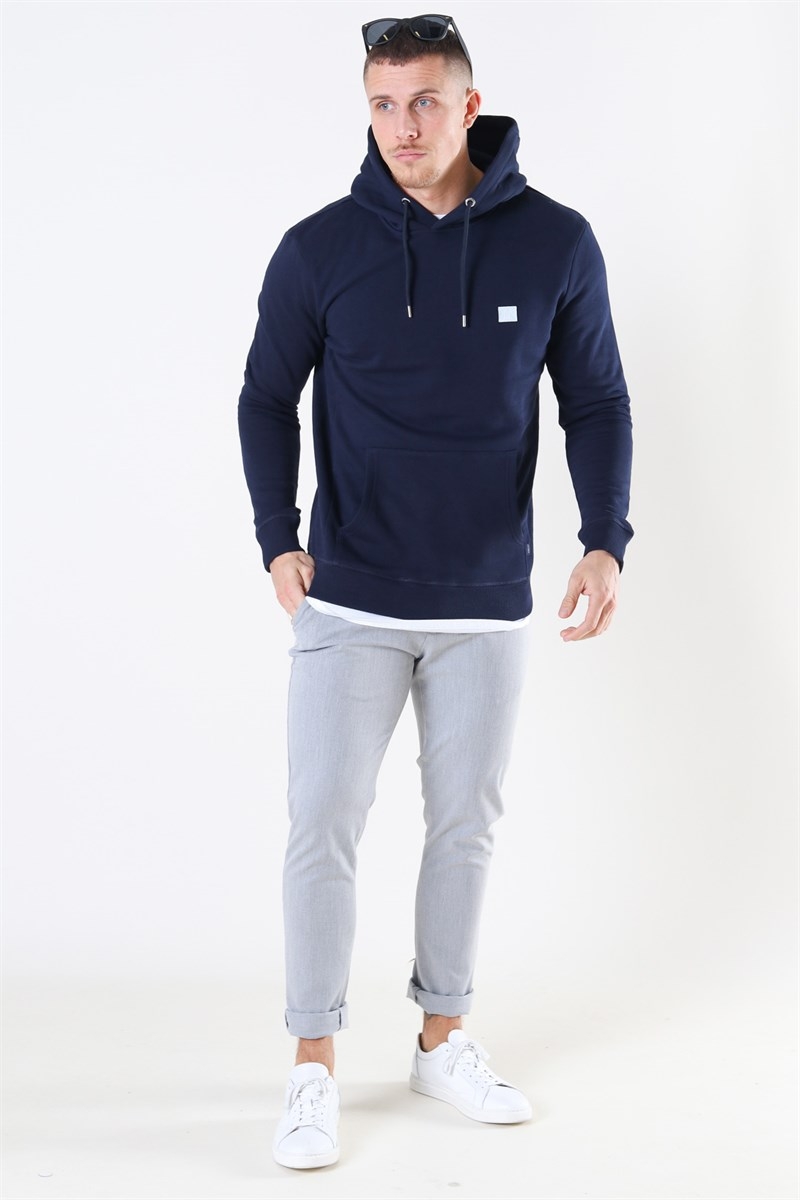 Les Deux Dark Navy White Piece Hoodie