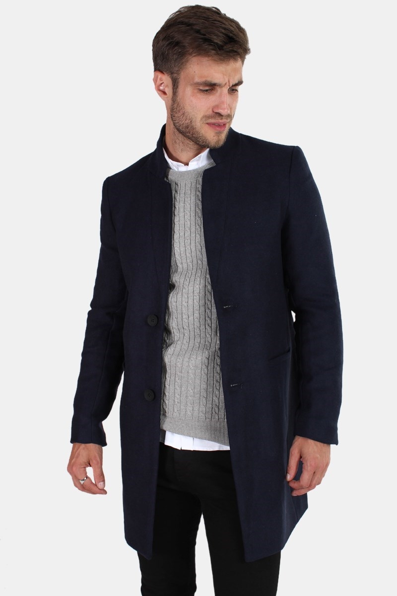 Only Sons Maximilian Trench Coat Night Sky