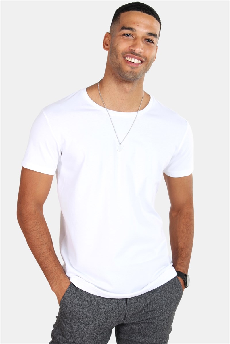 I stor skala Retouch Afhængighed Lindbergh Basic T-shirt White