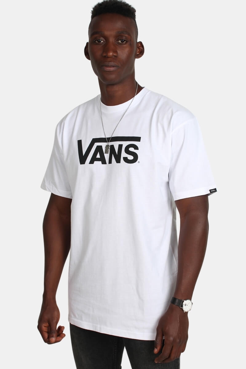 vans classic t shirt white