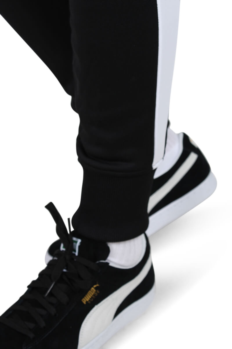 Puma t7 track pants black sale