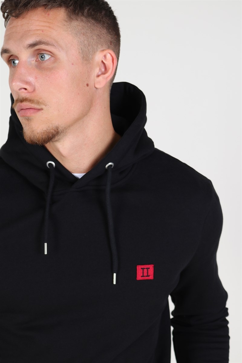 Les Deux Black Red Piece Hoodie