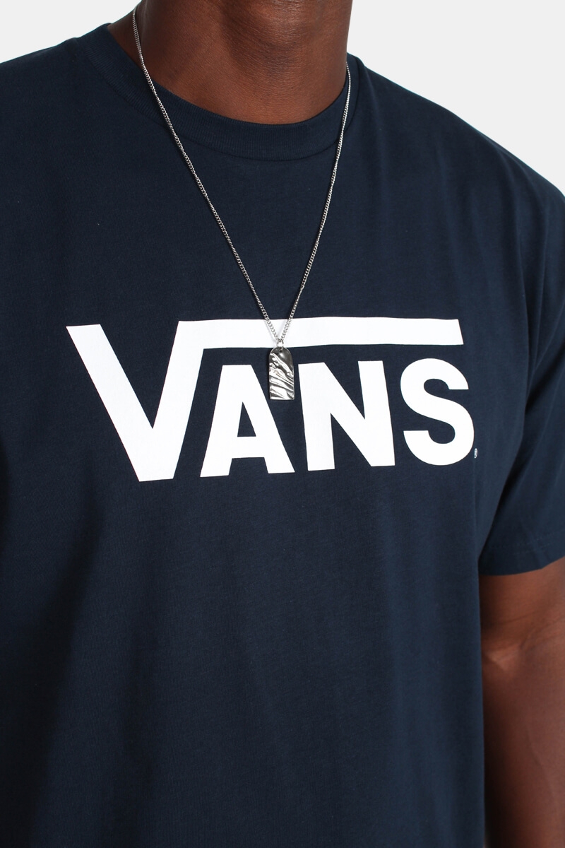 vans classic t shirt navy