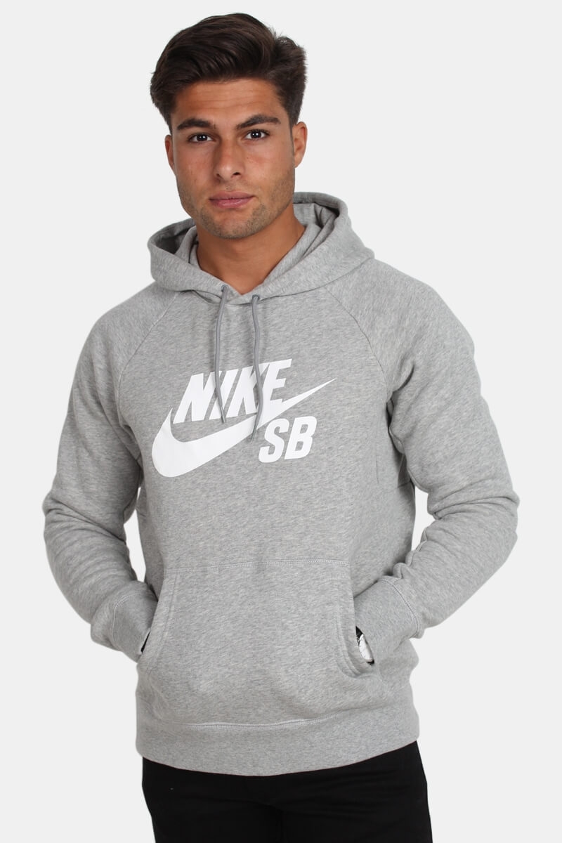 Nike Icon Hoodie Grey/White
