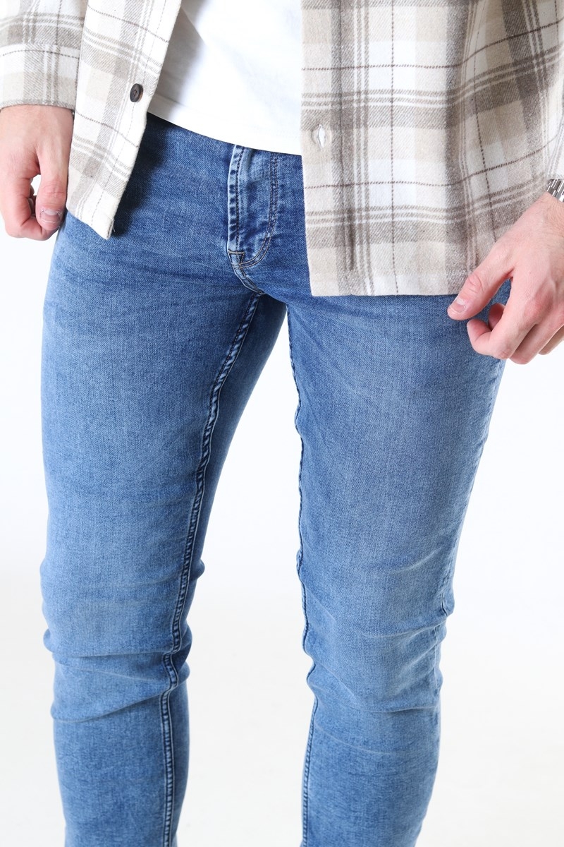 overhemd Ervaren persoon overdrijving Only & Sons Loom Slim Jeans Jog 8653 Blue Denim