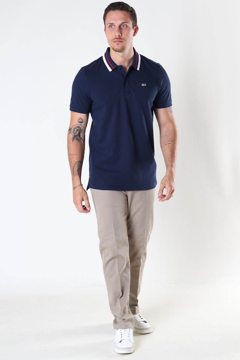 CLASSICS TIPPED Twilight STRETCH POLO TJM Navy