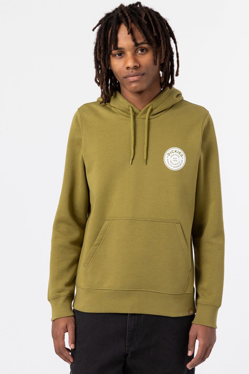 Dickies hoodie green sales