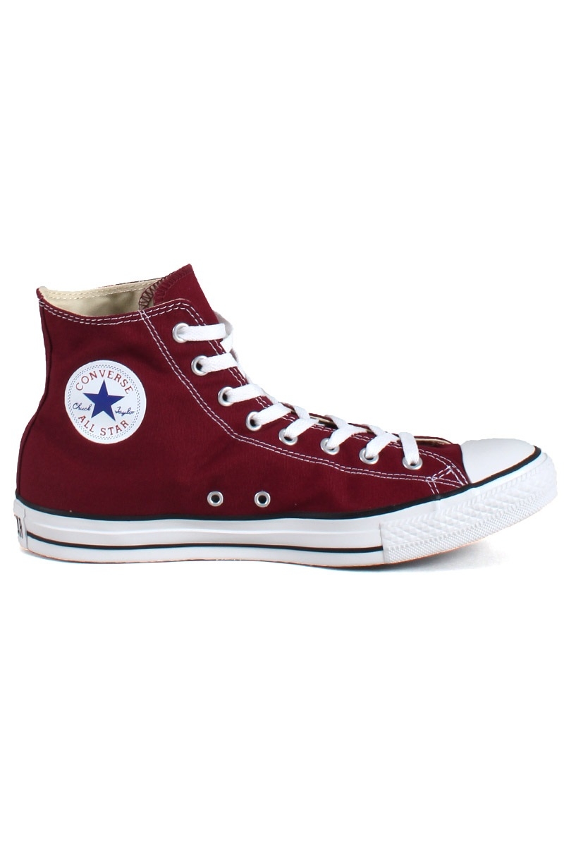 converse all star maroon hi