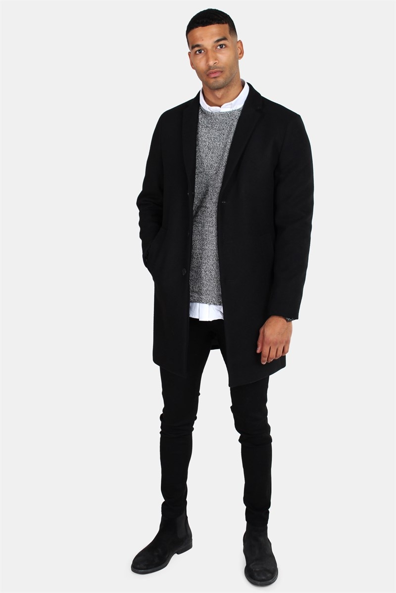 Jack and jones morten wool coat sales