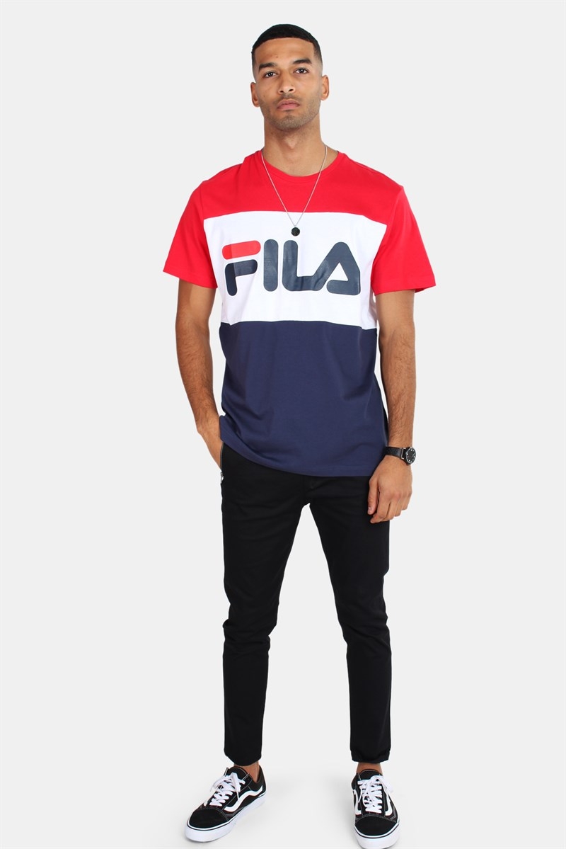 Fila Men Day T-shirt Iris/Bright Red
