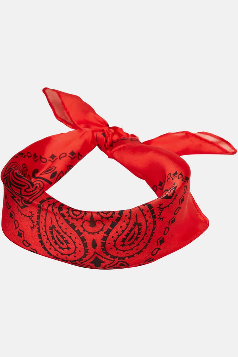 Bandana Black/red Satin Classics Urban 2-Pack