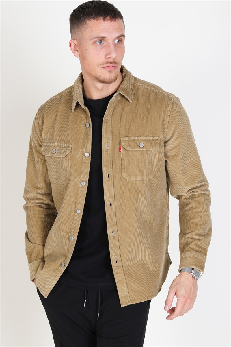 Levis Jackson Worker Shirt Harvest Gold Cord