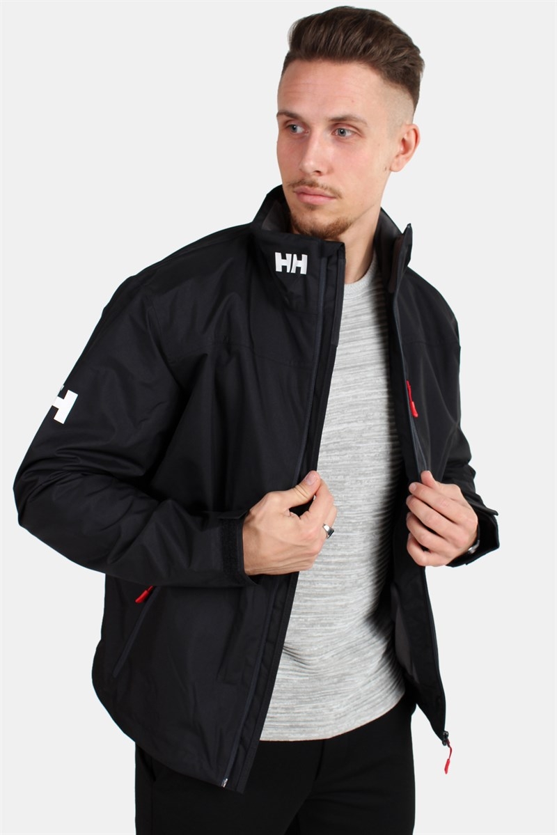 Crew Midlayer Jacket Black