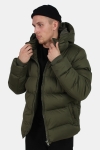 Urban Classics Hooded Boxy Puffer Jacket Olive